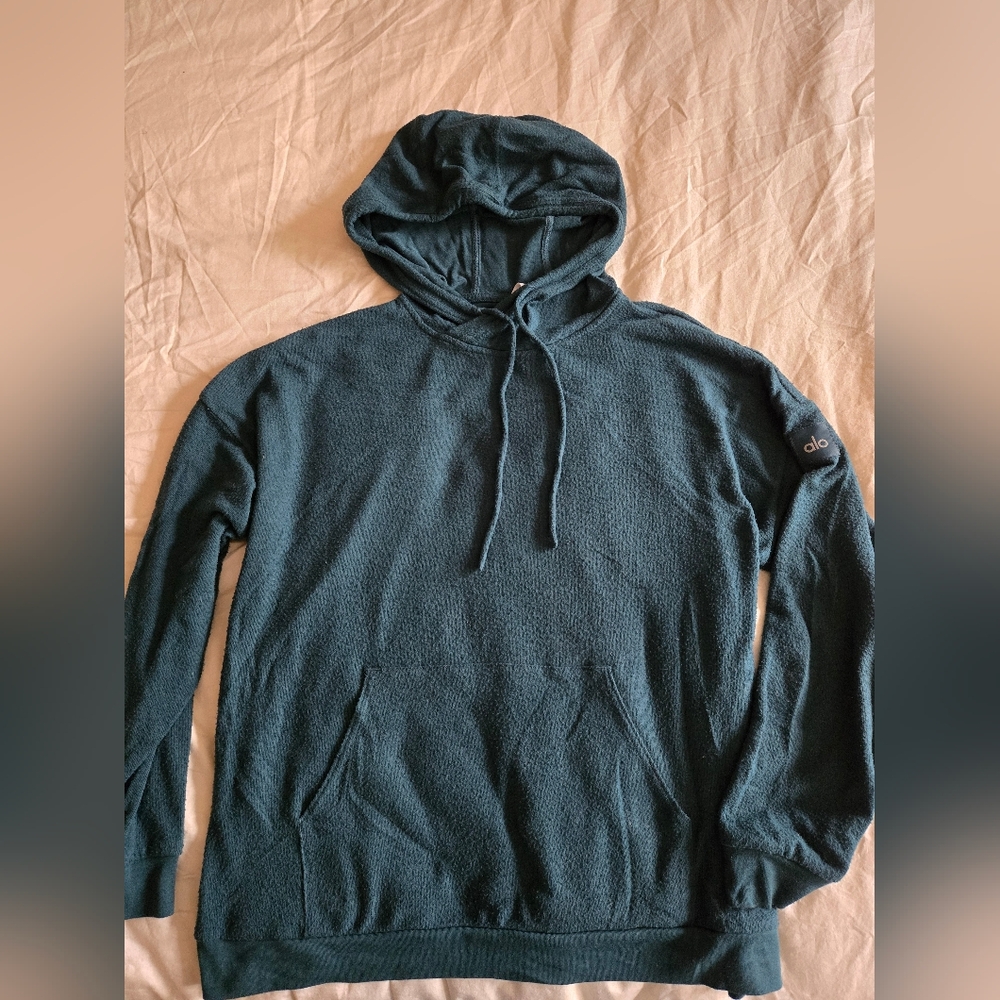 ALO Supersoft Hoodie, Medium, Emerald Green